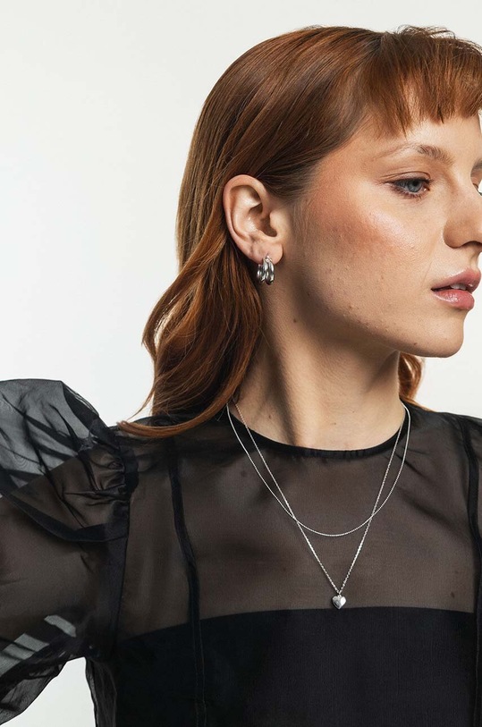 Accesorii ANIA KRUK cercei de argint TRENDY SSIKS1600 argintiu