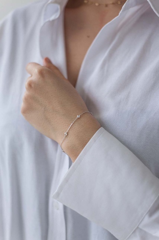 ANIA KRUK bransoletka srebrna GLAMOUR SYZAS0090 srebrny ZA00