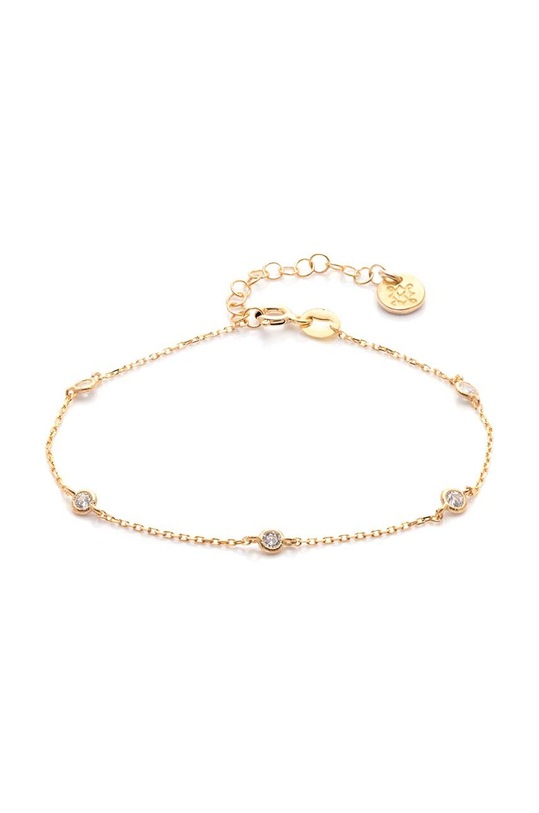 Срібний браслет з позолотою ANIA KRUK GLAMOUR срібло золотий SYZAS0090Z