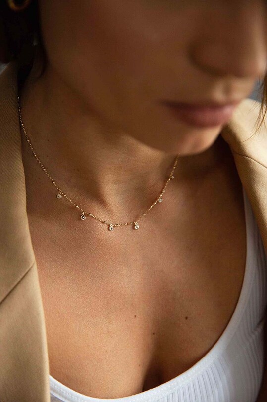 ANIA KRUK collana in argento placcato oro GLAMOUR SYZNS0030Z oro ZA00