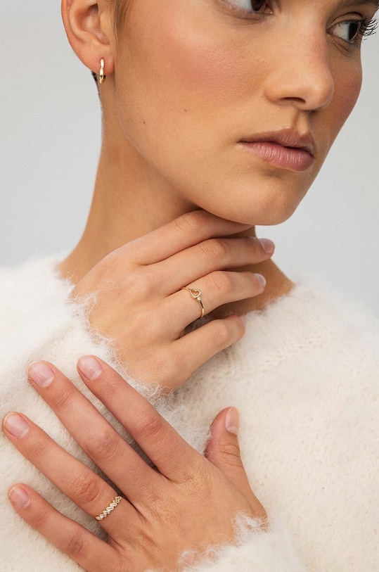 ANIA KRUK pierścionek złoty GLOW złoty ZAFPC0272