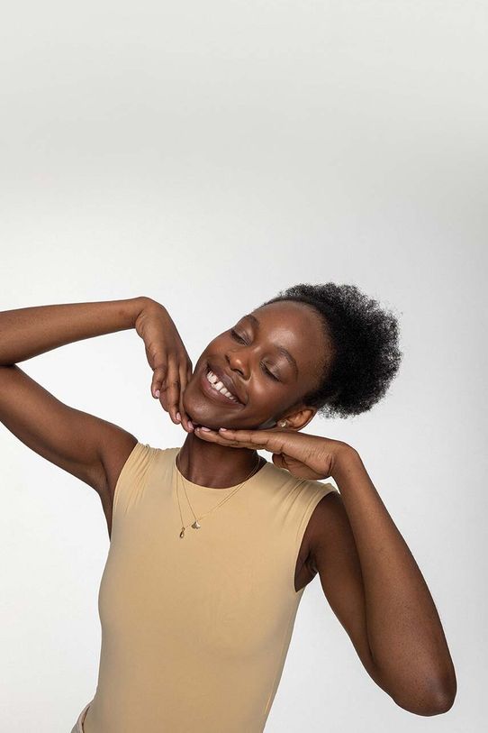 ANIA KRUK naszyjnik złoty SOFT złoty ZARNZ0020