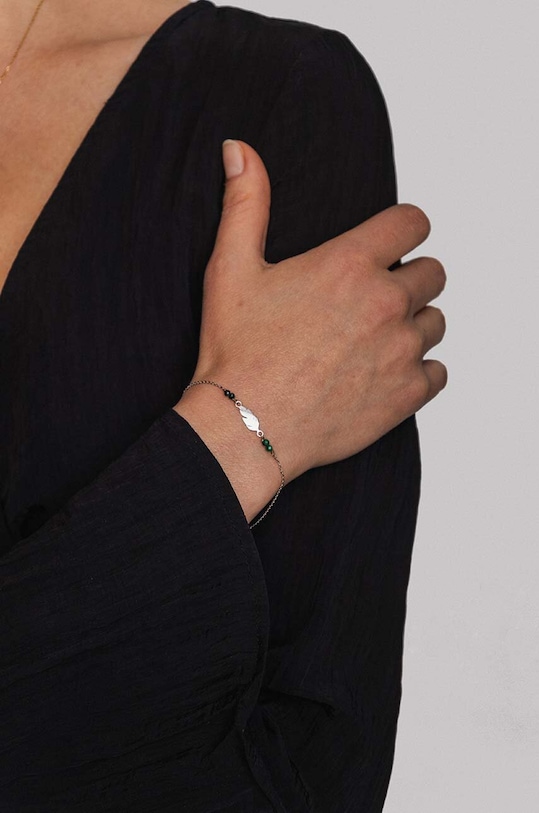 Accesorii ANIA KRUK bratara de argint HIPPIE SAKAN1966 argintiu