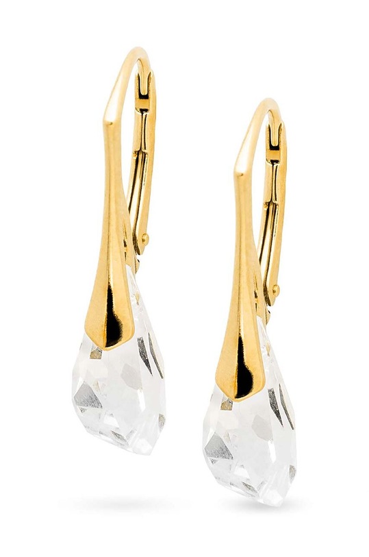 Stříbrné pozlacené náušnice ANIA KRUK VENUS stříbro zlatá SAKKS1932Z