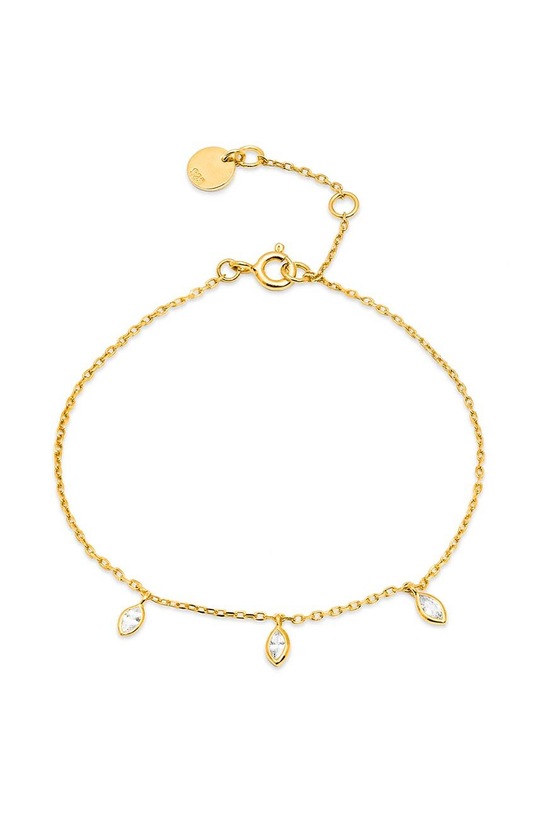 ANIA KRUK bransoletka ze srebra pokrytego złotem GLAMOUR srebro złoty SMRAC1252Z