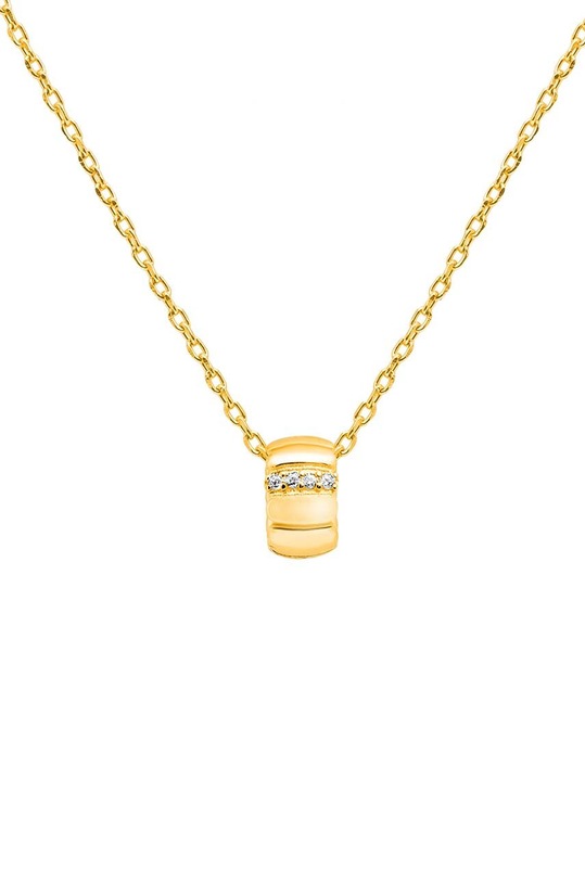 ANIA KRUK naszyjnik ze srebra pokrytego złotem GLAMOUR srebro złoty SMRNC1392Z