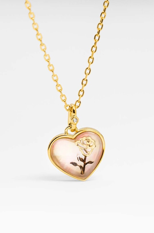 ANIA KRUK naszyjnik ze srebra pokrytego złotem HIPPIE SMRNS0370Z złoty ZA00