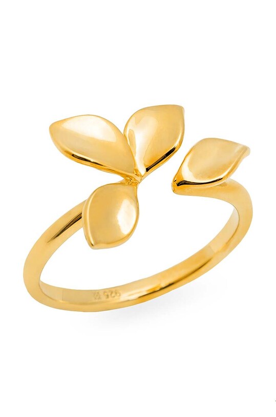 Серебряное кольцо с позолотой ANIA KRUK HIPPIE позолота золотой SMRPS1280Z