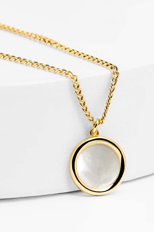 ANIA KRUK naszyjnik ze srebra pokrytego złotem ARIEL SMVNP1502Z złoty ZA00