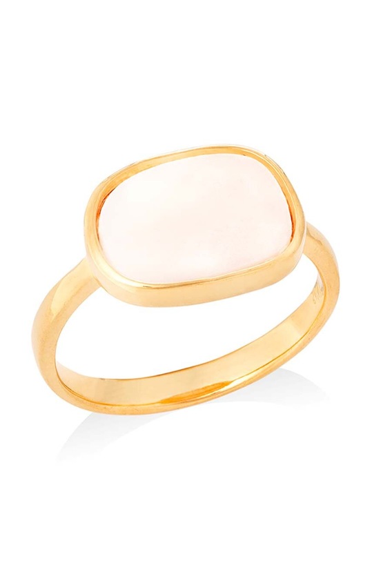 Серебряное кольцо с позолотой ANIA KRUK MODERN серебро золотой SMVPS0680Z
