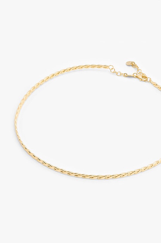 Серебряное колье с позолотой ANIA KRUK VINTAGE SSINS0800Z золотой ZA00