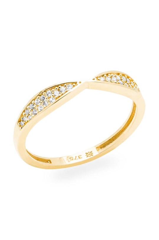 ANIA KRUK inel de aur GLOW aur aur ZAFPC0092