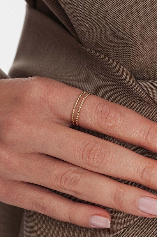 ANIA KRUK pierścionek złoty ROYAL złoty ZAFPZ0050