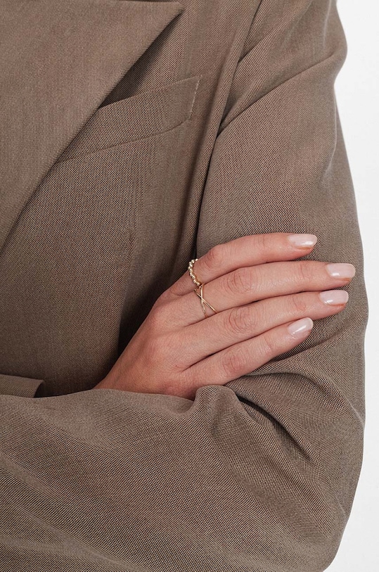 Akcesoria ANIA KRUK pierścionek złoty ROYAL ZAFPZ0060 złoty