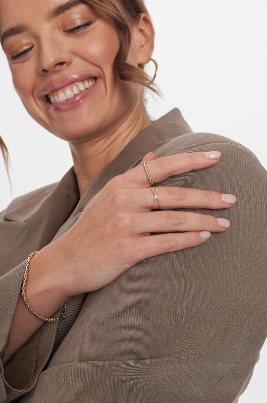 ANIA KRUK pierścionek złoty ROYAL złoty ZAFPZ0060