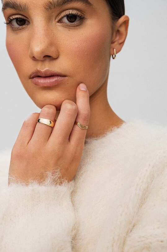 ANIA KRUK pierścionek złoty ROYAL złoty ZAFPZ0350