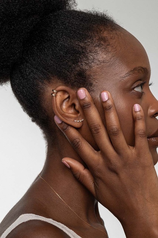 Zlatá náušnice ANIA KRUK ROCK IT zlatá ZALKZ1040