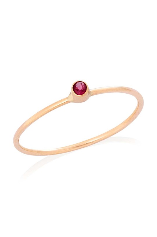 ANIA KRUK anello in oro DOLCE VITA pietra naturale oro ZALPZ0730