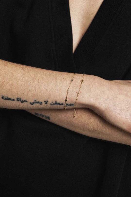 Doplňky Zlatý náramek ANIA KRUK Royal ZEMAC2451 zlatá