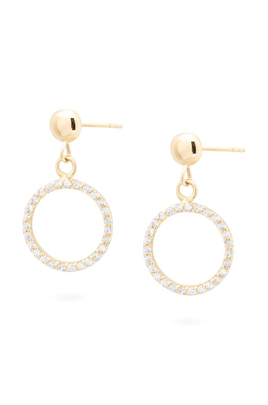 Золотые серьги ANIA KRUK Glow золото золотой ZEMKC2132