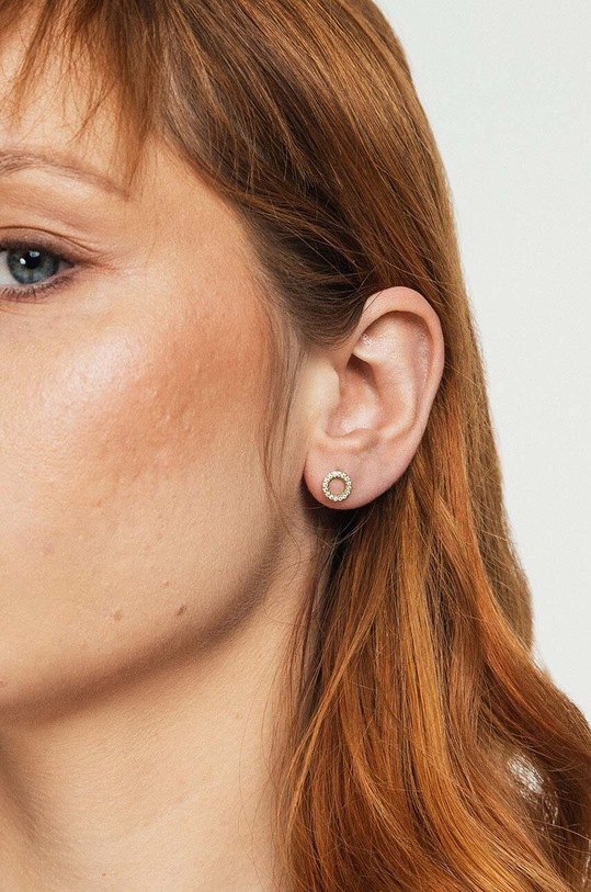 Аксессуары Золотые серьги ANIA KRUK Glow ZEMKC2142 золотой