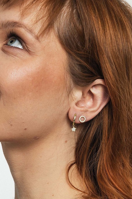 Золотые серьги ANIA KRUK Glow золотой ZEMKC2142