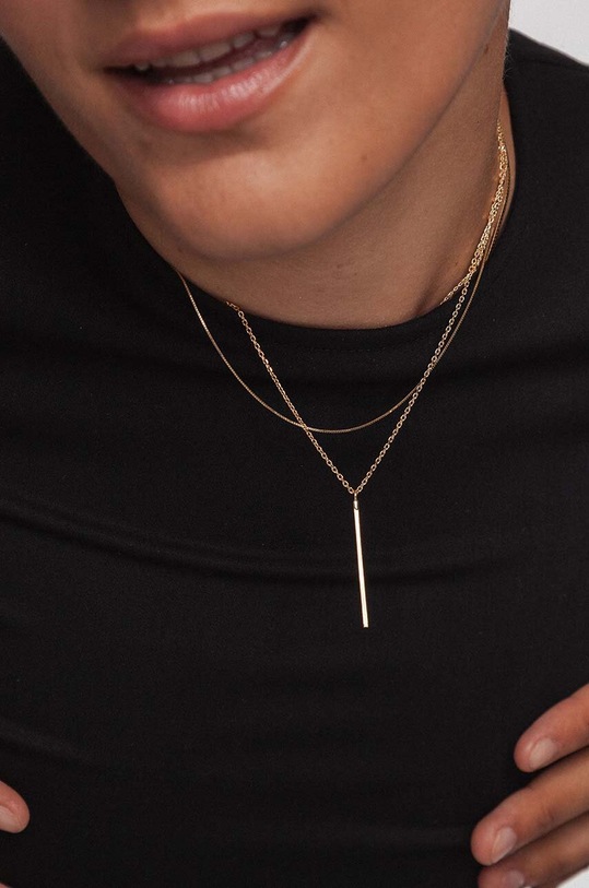 Doplňky Zlatý náhrdelník ANIA KRUK ROYAL ZEMLZ1740 zlatá