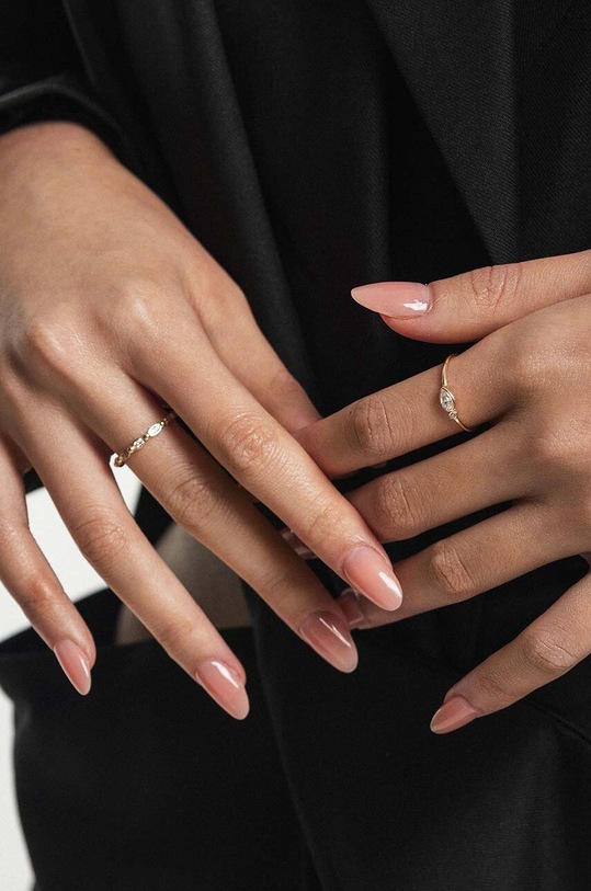 Аксесоари Златен пръстен ANIA KRUK GLOW ZEMPC2252 злато