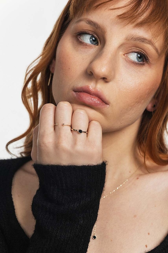 ANIA KRUK inel de aur SOFT aur ZEMPZ2440