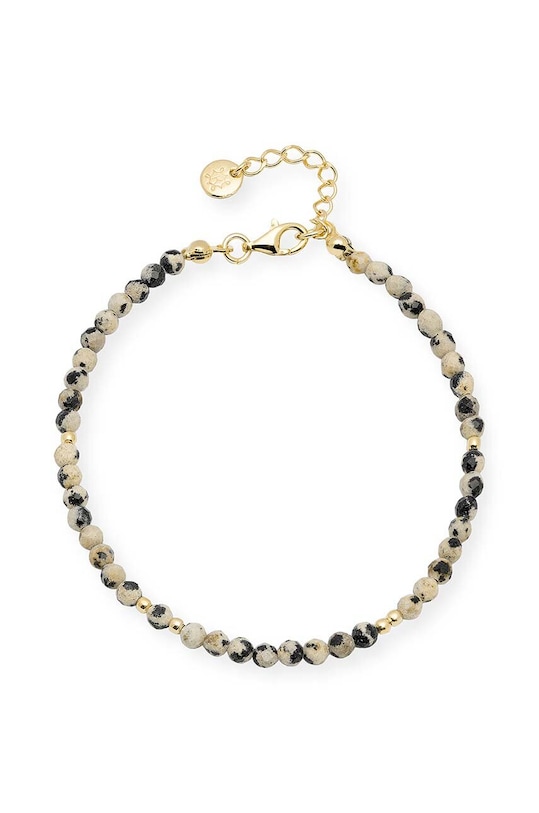 Гривна с естествени камъни ANIA KRUK SUMMER сребро злато SAKAN2449Z