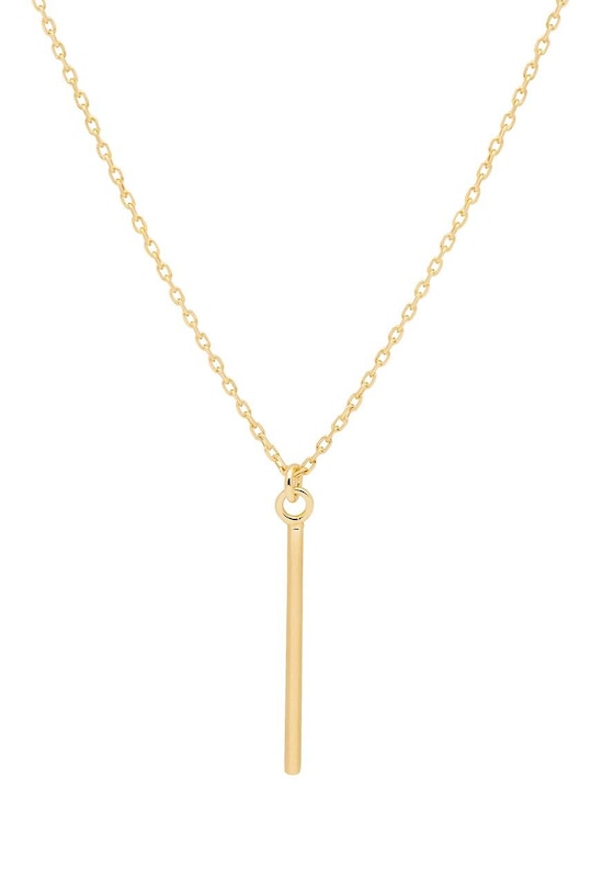 Strieborný pozlátený náhrdelník ANIA KRUK BLAIR striebro zlatá SAKNS2310Z