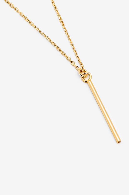 Strieborný pozlátený náhrdelník ANIA KRUK BLAIR SAKNS2310Z zlatá ZA00