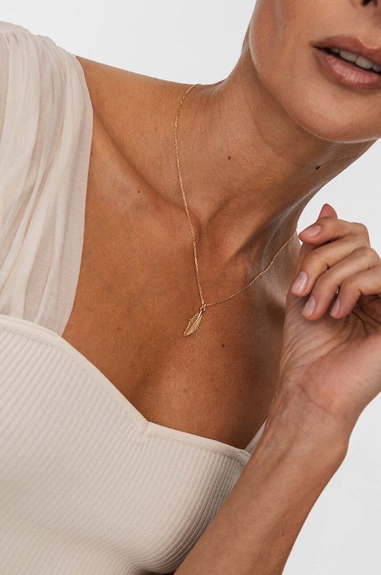 Кольє зі срібла з позолотою ANIA KRUK HIPPIE золотий SAKNS2390Z