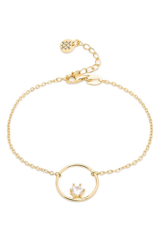 Серебряный браслет с позолотой ANIA KRUK GLAMOUR серебро золотой SJDAC0221Z