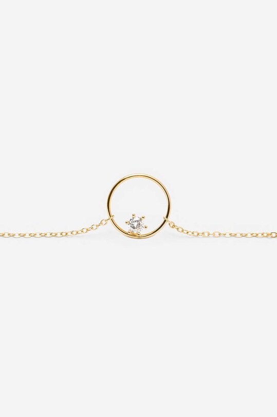 Strieborný pozlátený náramok ANIA KRUK GLAMOUR SJDAC0221Z zlatá ZA00