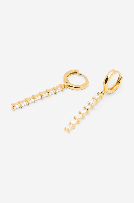 Серебряные серьги с позолотой ANIA KRUK GLAMOUR SJDKC0142Z золотой ZA00
