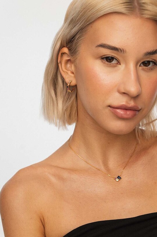 ANIA KRUK cercei din argint placat cu aur SUGAR aur SJDKC0259Z