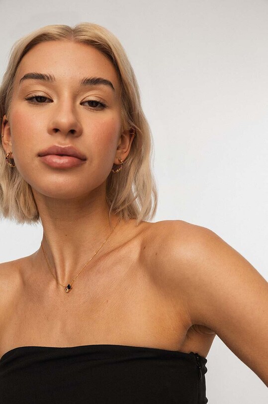 ANIA KRUK cercei din argint placat cu aur SUGAR SJDKC0259Z aur