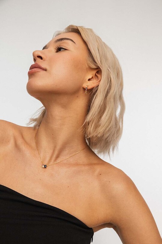 ANIA KRUK cercei din argint placat cu aur SUGAR SJDKC0259Z