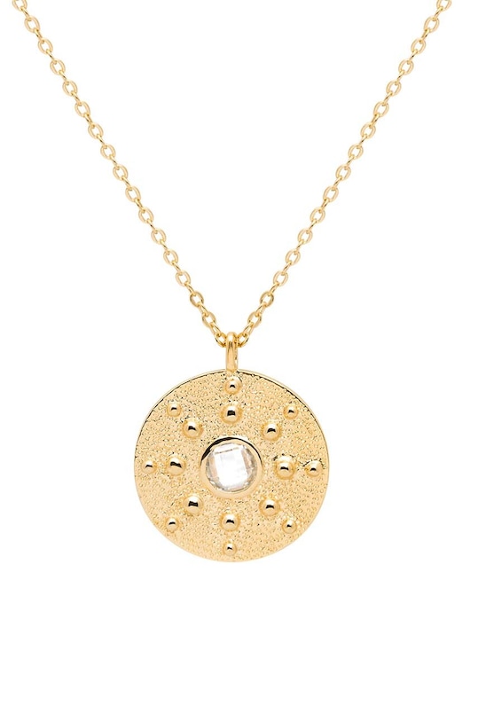 ANIA KRUK naszyjnik ze srebra pokrytego złotem VINTAGE srebro złoty SJDNC0172Z