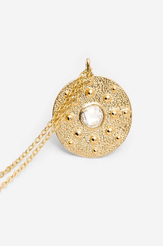 ANIA KRUK naszyjnik ze srebra pokrytego złotem VINTAGE SJDNC0172Z złoty ZA00