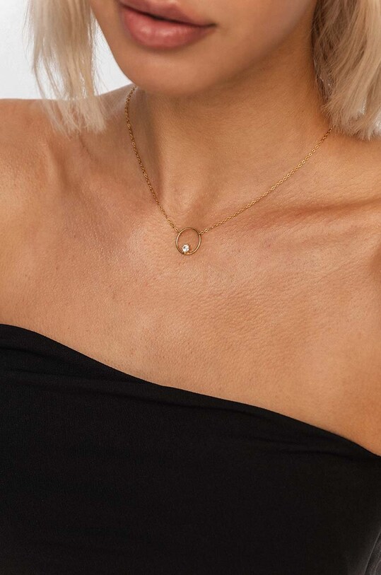 Accesorii ANIA KRUK colier din argint placat cu aur GLAMOUR SJDNC0221Z aur