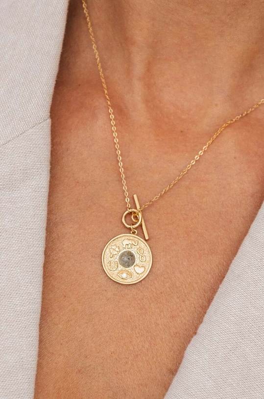 ANIA KRUK colier din argint placat cu aur VINTAGE aur SJDNN0189Z