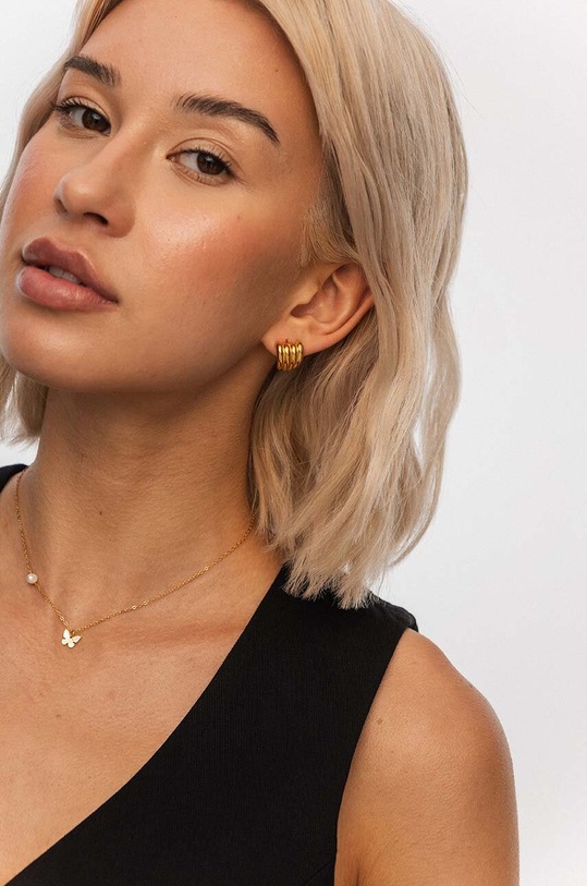 ANIA KRUK naszyjnik ze srebra pokrytego złotem BELIEVE SJDNP0262Z złoty