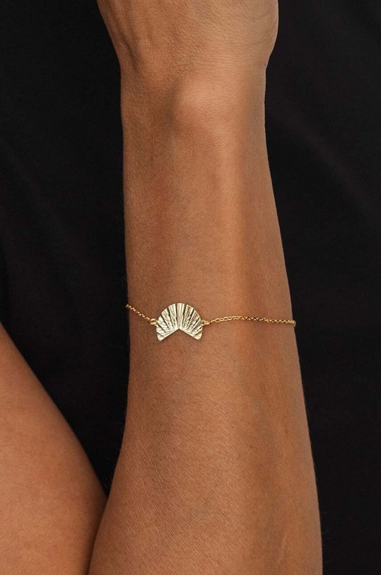 Akcesoria ANIA KRUK bransoletka ze srebra pokrytego złotem BLAIR SMVAS2410Z złoty