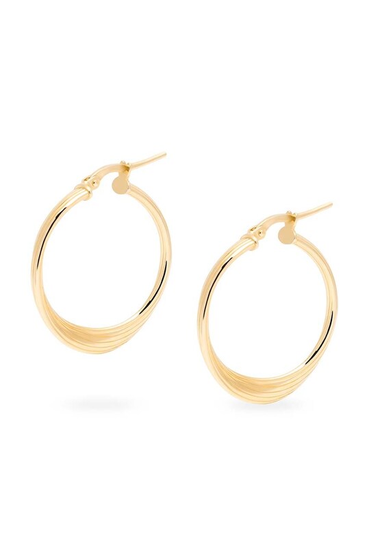 Срібні сережки з позолотою ANIA KRUK TRENDY позолота золотий SMVKS2580Z