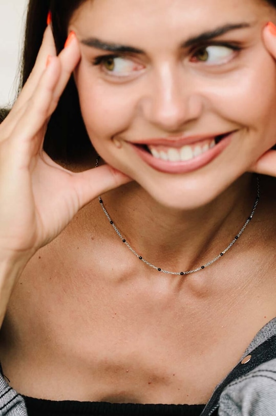 Серебряное колье ANIA KRUK SUGAR SMVNS1401 серебрянный ZA00