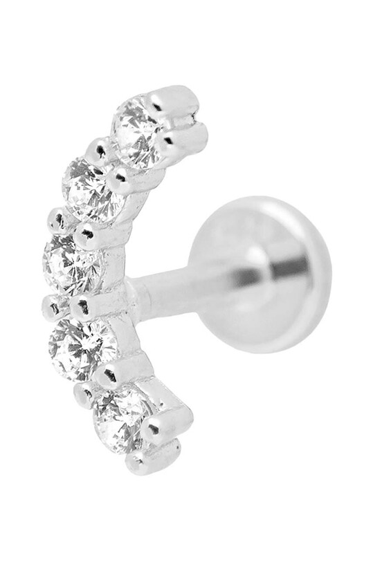 ANIA KRUK ezüst piercing fülbevaló ROCK IT ezüst ezüst SRUKC0862