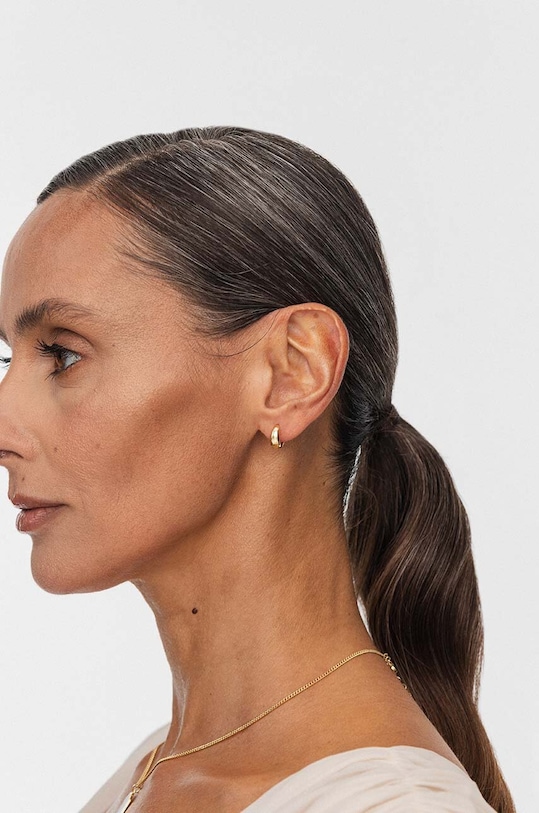 Strieborné pozlátené náušnice ANIA KRUK VINTAGE zlatá SRUKS2320Z