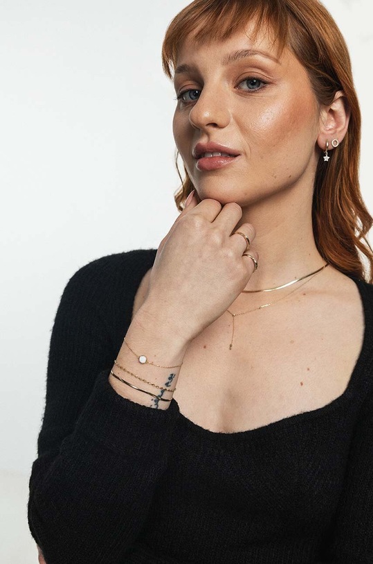 ANIA KRUK bransoletka złota DOLCE VITA złoty ZEMAY2009